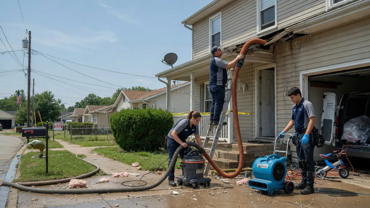 Water Damage Restoration in Savoy, IL near me